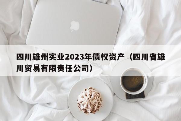 四川雄州实业2023年债权资产（四川省雄川贸易有限责任公司）