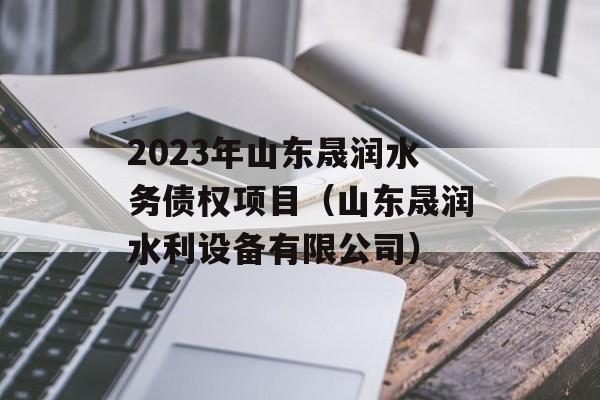 2023年山东晟润水务债权项目（山东晟润水利设备有限公司）